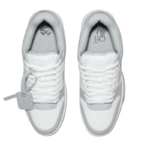 OFF-WHITE Out Of Office Calf Leather – White Grey - Image 3