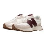 New Balance 327 - Moonbeam Burgundy - Image 3