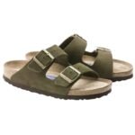 BIRKENSTOCK ARIZONA VEGAN MICROFIBER DESERT DUST THYME - Image 2