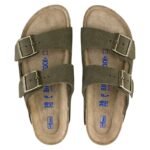 BIRKENSTOCK ARIZONA VEGAN MICROFIBER DESERT DUST THYME - Image 4
