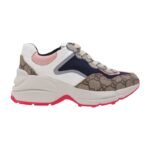 Gucci Wmns GG Rhyton 'Beige White Pink'
