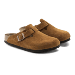 Birkenstock Boston Soft Footbed Suede Mink - Image 2