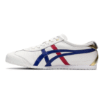 Onitsuka Tiger Mexico 66 - White Dark Blue Red Golda - Image 2