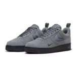 Nike Air Force 1 Low 07 LV8 Reflective Swoosh - Cool Grey - Image 3