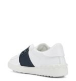 Valentino a Open Sneaker - White Navy - Image 3