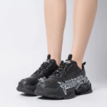 Balenciaga Triple S DIY - Metal Black - Image 5