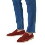Loro Piana Suede Summer Red - Image 5