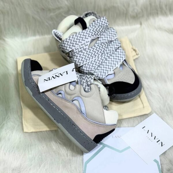 Lanvin Curb Sneakers Grey