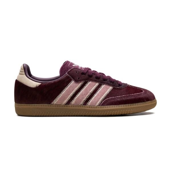 Adidas Samba OG Maroon Sand Strata Pony