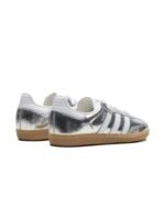 Adidas Samba OG Silver Metallic Cracked Leather - Image 4