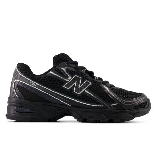 New Balance 740 Black Silver