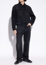 Golden Goose a Super-Star in black nappa with black suede star and heel tab - Image 4