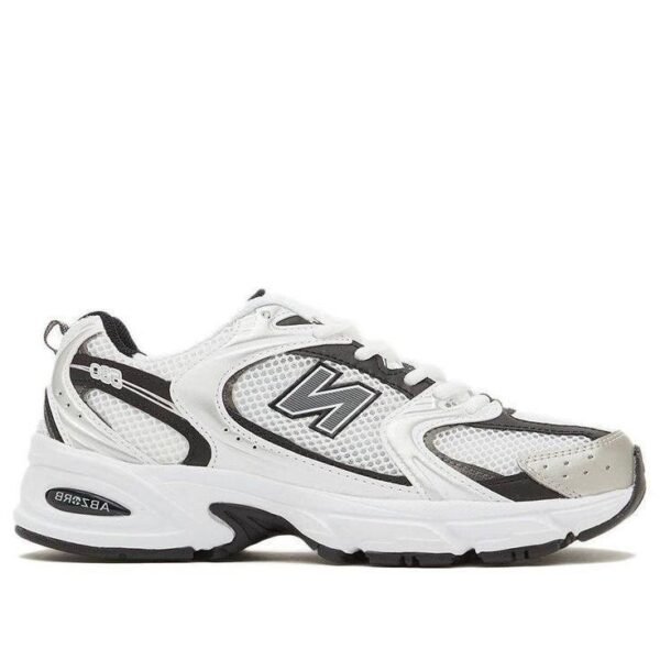 New Balance 530 – White Silver Metallic Black