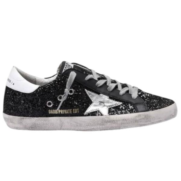 Golden Goose Black glitter