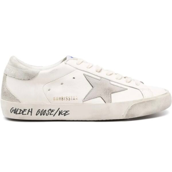 Golden Goose Super-Star with gray