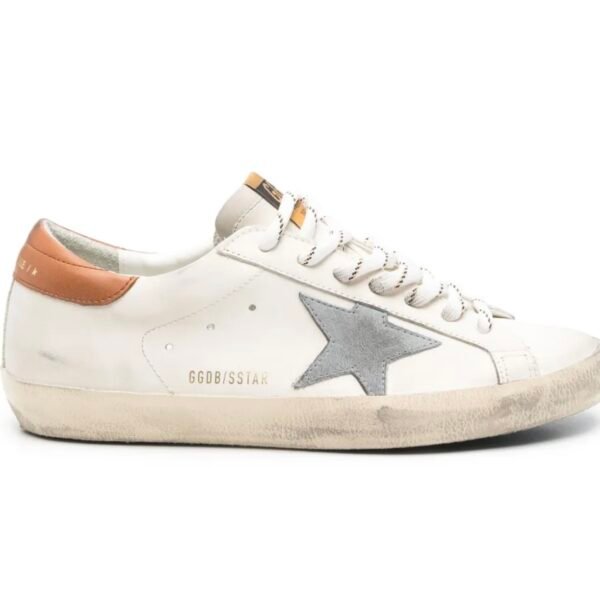 Golden Goose Super-Star sneakers with suede star and brown heel tab