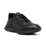 Alexander Mcqueen Oversized Graffiti Sprint Runner – Black - Image 2