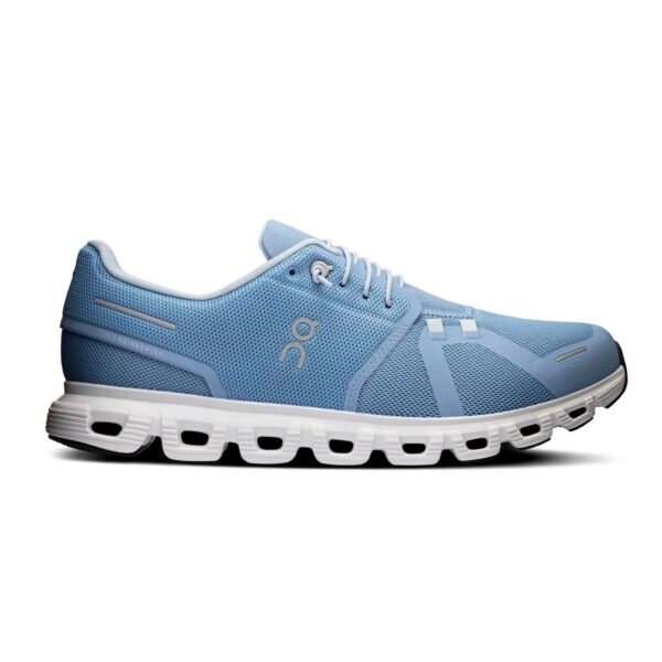 On Cloud Running 6 Chambray White