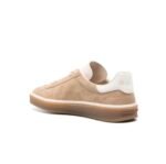 ‘Loro Piana Tennis Walk Sneaker In Suede Calf Split Windy Dunes - Image 4