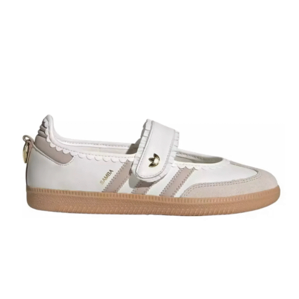 ‘Adidas Samba Jane Frill Ruffle White Pink