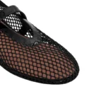 Alaïa Fishnet Ballerina Flats | Black - Image 3