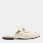 Gucci Grey/Silver Canvas Princetown