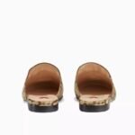 Gucci Mules in Monogram Canvas Princetown - Image 3